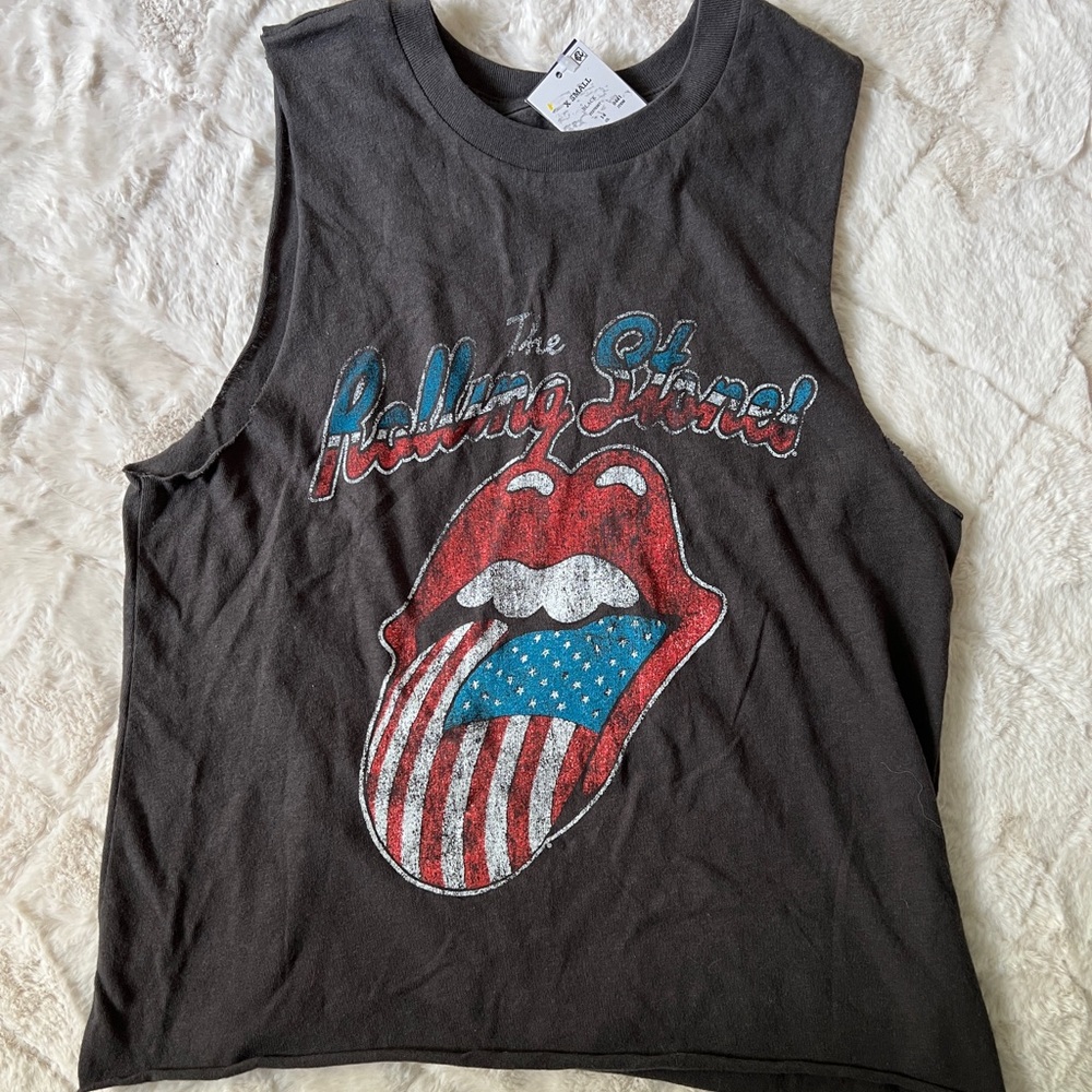 Rolling Stones Sleeveless tshirt XS NWT